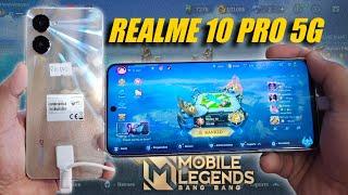 Realme 10 Pro 5G Gametest ( Mobile Legends)