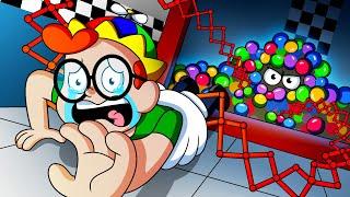 WHO is the BALL PIT MONSTER? (Cartoon Animation)