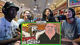 A Regrettable Pawn Stars Cartoon REACTION! #meatcanyon #meatcanyonreaction #papameat