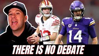 There Is No Darnold vs Purdy Debate + No Rodgers