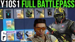 Y10S1 FULL BATTLEPASS WALKTHROUGH! Rainbow Six Siege Operation Prep Phase