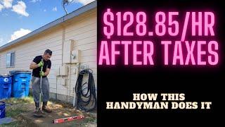 #Handyman|Make $128.85 an hour after taxes