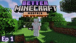 A BEAUTIFUL NEW WORLD | Better Minecraft Let's Play - Ep 1 