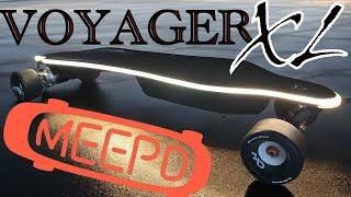 MEEPO VOYAGER  LIMITED X electric skateboard review meepo xl