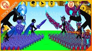 STICK FIGURE XIPHOS ICE, KYTCHU VS FINAL BOSS XENOPHON VAMPIRE | Stick War Legacy Mod | Stick789Apk