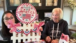 Flosstube #402:Priscilla & Chelsea-The Real Housewives of Cross Stitch