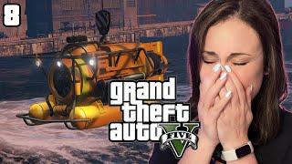 The WORST MISSION for my FEAR of CARGO SHIPS & SUBMARINES! | GTA V First Playthrough [8]