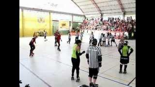 Partido final Primer Torneo Roller Derby Colombia