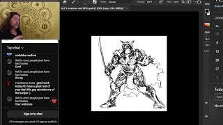 Eberron Art Stream ep 303 - Equipment & NPC tokens - 2