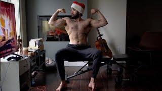 Christmas Dumbbell Upper & Abs Workout