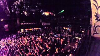 Boston House of Blues crowd from above on tour with The Pretty Reckless/Adelitas Way