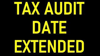 TAX AUDIT REPORT DUE DATE EXTENDED | WHAT ARE THE NEW DUE DATES AY 2024-25