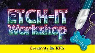 Kids Etch-It Workshop | Scratching Tool | Engrave & Personalize