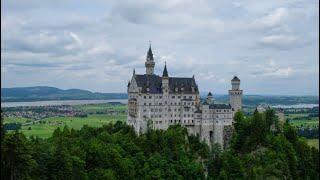 Walking In Neuschwanstein Castle Hohenschwangau, Germany