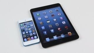 iPod Touch 5G vs iPad Mini