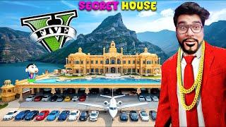 GTA V : Franklin Upgrading NEW TRILLIONAIRE SECRET HOUSE || Professor Of Pc Gaming