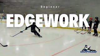 Beginner Hockey Edges & Turns Training