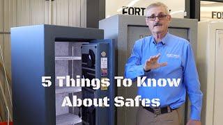 5 Things to Know When Buying a Safe