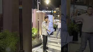 Wait for his reaction ️#faizankhan #music #shorts #ytshorts #live #performance