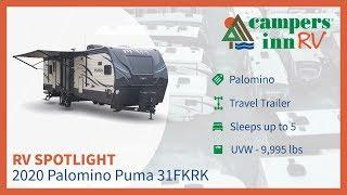 2020 Palomino Puma 31FKRK Travel Trailer Walkthrough