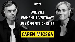 Caren Miosga über Ehrlichkeit in der Politik, ihre Überzeugungen und gute Fragen