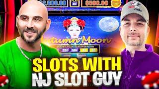 Jackpot or Bust? Autumn Moon Slot Machine Challenge with @NJslotguy