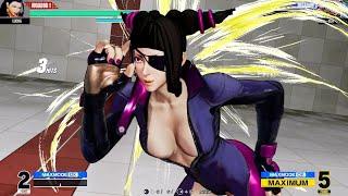 KOFXV first test Modding (JURI over LUONG)