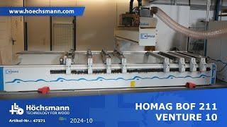 HOMAG BOF 211 VENTURE 10 (Höchsmann Klipphausen)