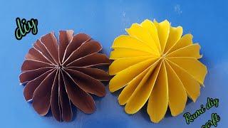 How to make diy paperflower #paperflower#diy