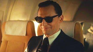 Loki as DB Cooper - Plane Scene - Loki (TV Series 2021) S1E1