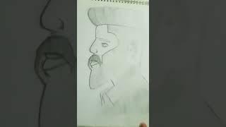 A boy sketch with pencil nice drawing || #mohit drawing ||# short#viral