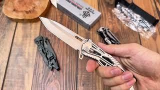 Mechanical Armor Magic Folding Knife