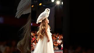 She shocked the juges with performance A girl fuse into peacock #agt #missuniverse #creepytales