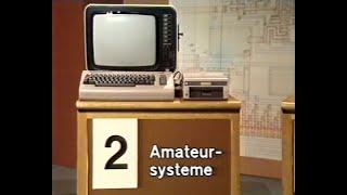 ZDF 10.12.1984 -  Computer für Jedermann (C64, ZX80, Apple,IBM PC...) Microprozessor/-computer 12