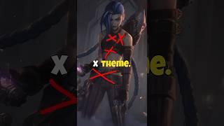 How similar is Arcane Jinx to League of Legends? #shorts #leagueoflegends #arcane  #gaming #jinx