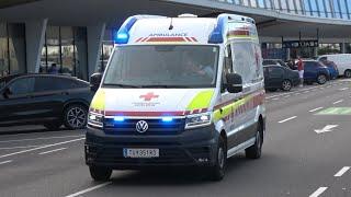 [AIRPORT-EINSATZ] Rettungswagen Österreichisches Rotes Kreuz // Vienna Airport EMS response