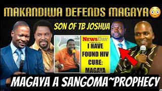 Breaking‼️Dr Ian Ndlovu’s Dangerous Prophecy To TB Joshua’s Son W Magaya,Prophet Makandiwa Disagrees