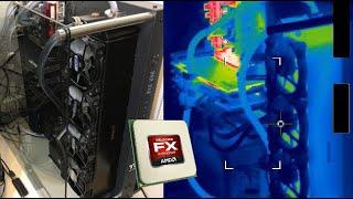 Water cooling the world's hottest CPU ( lets also try no fans )