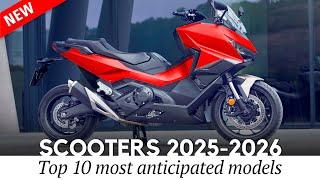 10 Most Anticipated Scooters Packing Peak Performance and Smartest Tech for 2025 2026