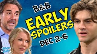 Bold and the Beautiful Early Spoilers Dec 2-6: Ridge Snaps at Brooke & Remy Stalks #boldandbeautiful