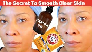 Unlock the Secret of Castor Oil And Baking Soda | Smooth, Clear Healthy Glowing Skin