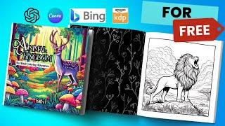 Step by Step How to Create a Coloring Book for Amazon KDP Using AI: Free Tools & Expert Tips!