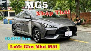 MG5 Luxury 2022 Đăng ký 2023 Nhập Thái, đi 18.000 km Còn bảo hành gần 4 năm (xe gần như mới)