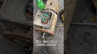 5hp brake motor 1440 rpm #brake #winch #wireropehoist #motor