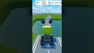 Can a truck cross a wooden bridge? BeamiNG.Drve #beamingdrive #beamngdrive #beamngnoob #beaming