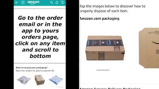 Amazon Second Chance Recycling Program!