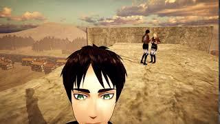 My best friends Reiner and Bertholdt! (AOT VR)