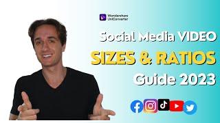 Social Media VIDEO SIZES & RATIOS (Complete Video Size Guide 2024)