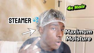 How To Get Maximum Hair Moisture | 4c Hair Tutorial