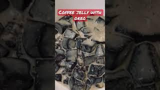 Coffee Jelly with Oreo